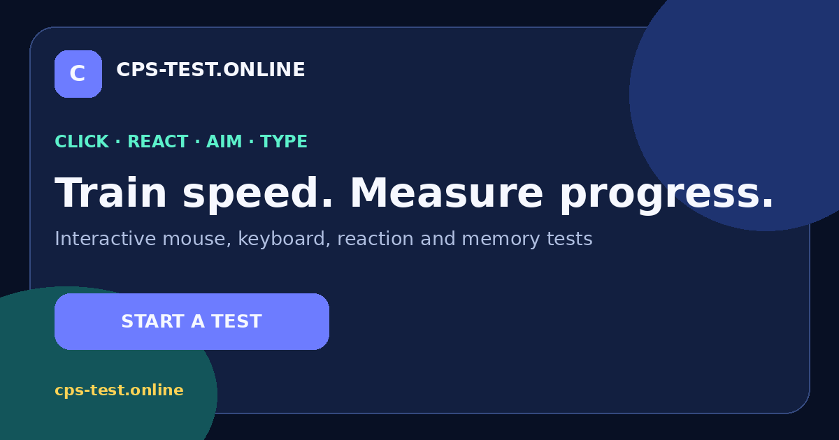 CPS test — CPS-TEST.ONLINE